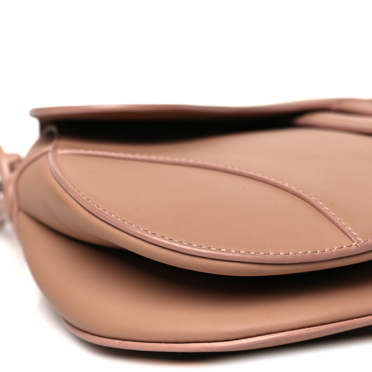 Christian Dior Ultra Matte Calfskin Saddle Bag Blush 9 of 10