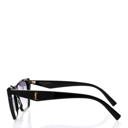 Saint Laurent New Wave SLM103 Kate Cat Eye Sunglasses Black 3 of 7