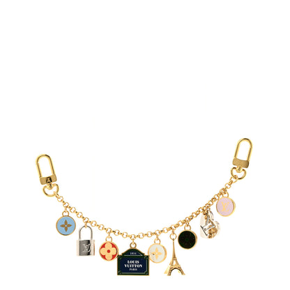 Louis Vuitton Enamel Looping Key Chain Bag Charm Multicolor 1 of 6