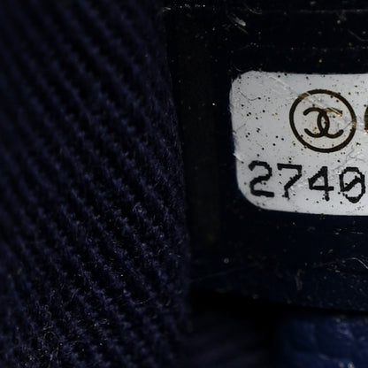 Chanel Caviar Stitched Waist Bag Blue 7 of 10