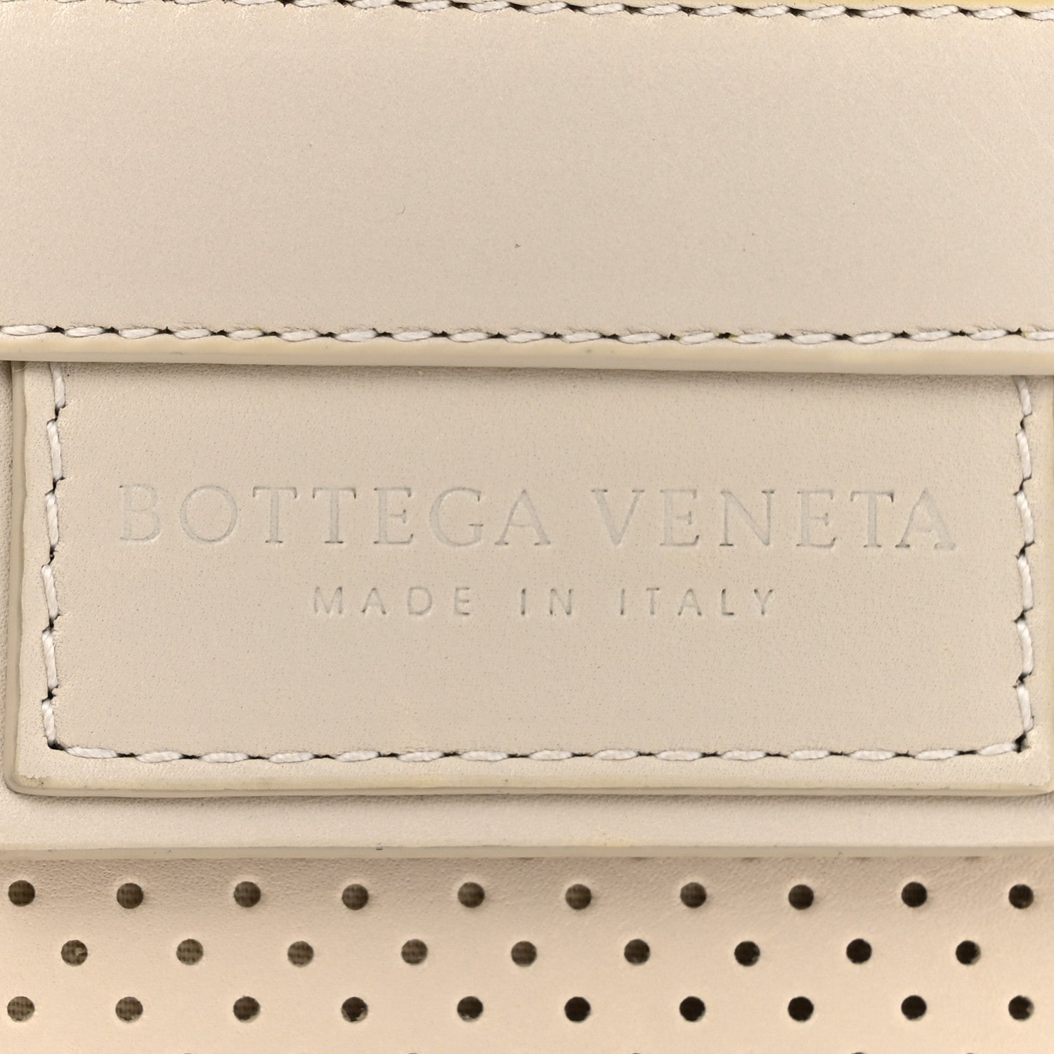 Bottega Veneta Perforated Calfskin Leggero Intrecciato Belt Bag Mist Plaster 7 of 11