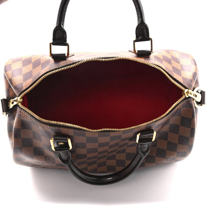 Louis Vuitton Damier Ebene Speedy Bandouliere 30 5 of 9
