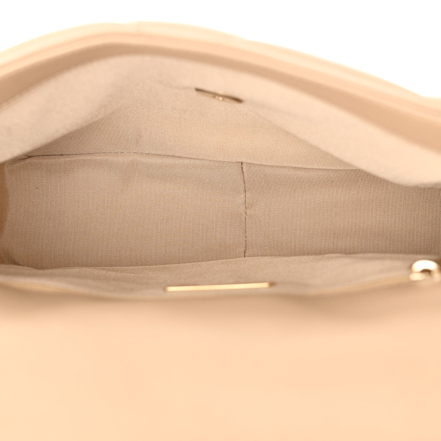Chanel Lambskin Quilted Medium Chanel 19 Flap Dark Beige 5 of 11