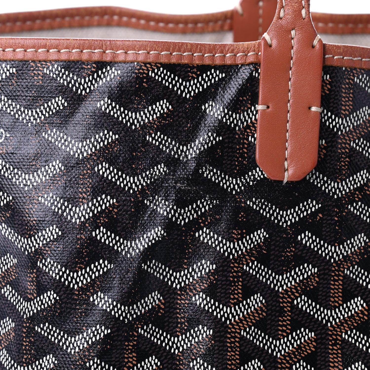 Goyard Goyardine Saint Louis PM Black Gold 11 of 12