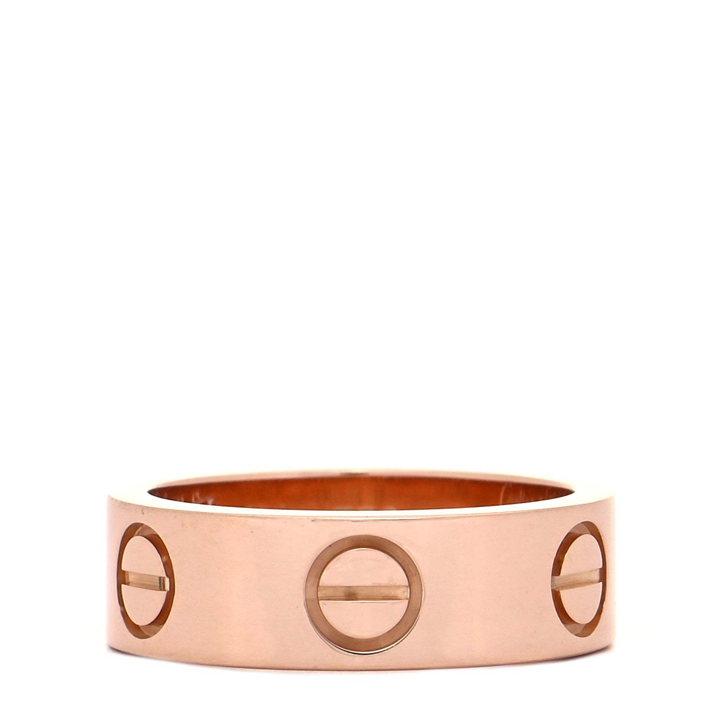Cartier 18K Pink Gold 5.5mm LOVE Ring 47 4 1 of 4