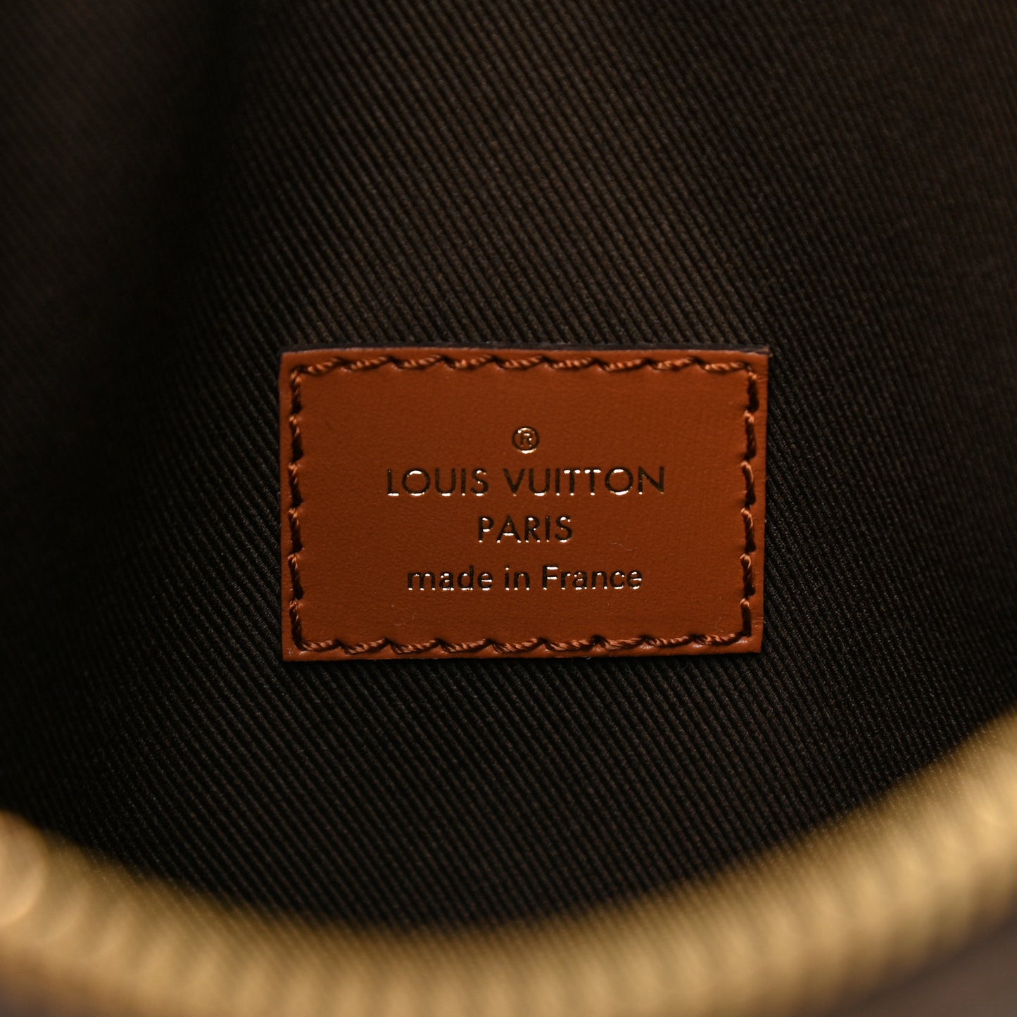 Reverse Monogram Loop Hobo