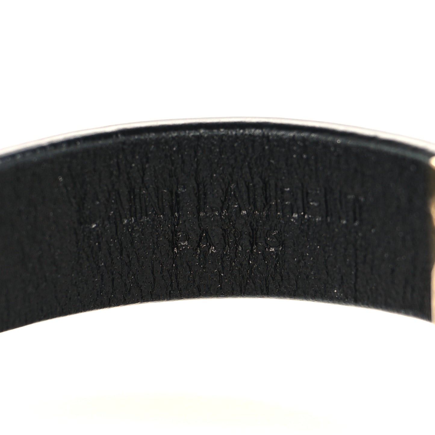 Calfskin Cocco Print Bracelet Black