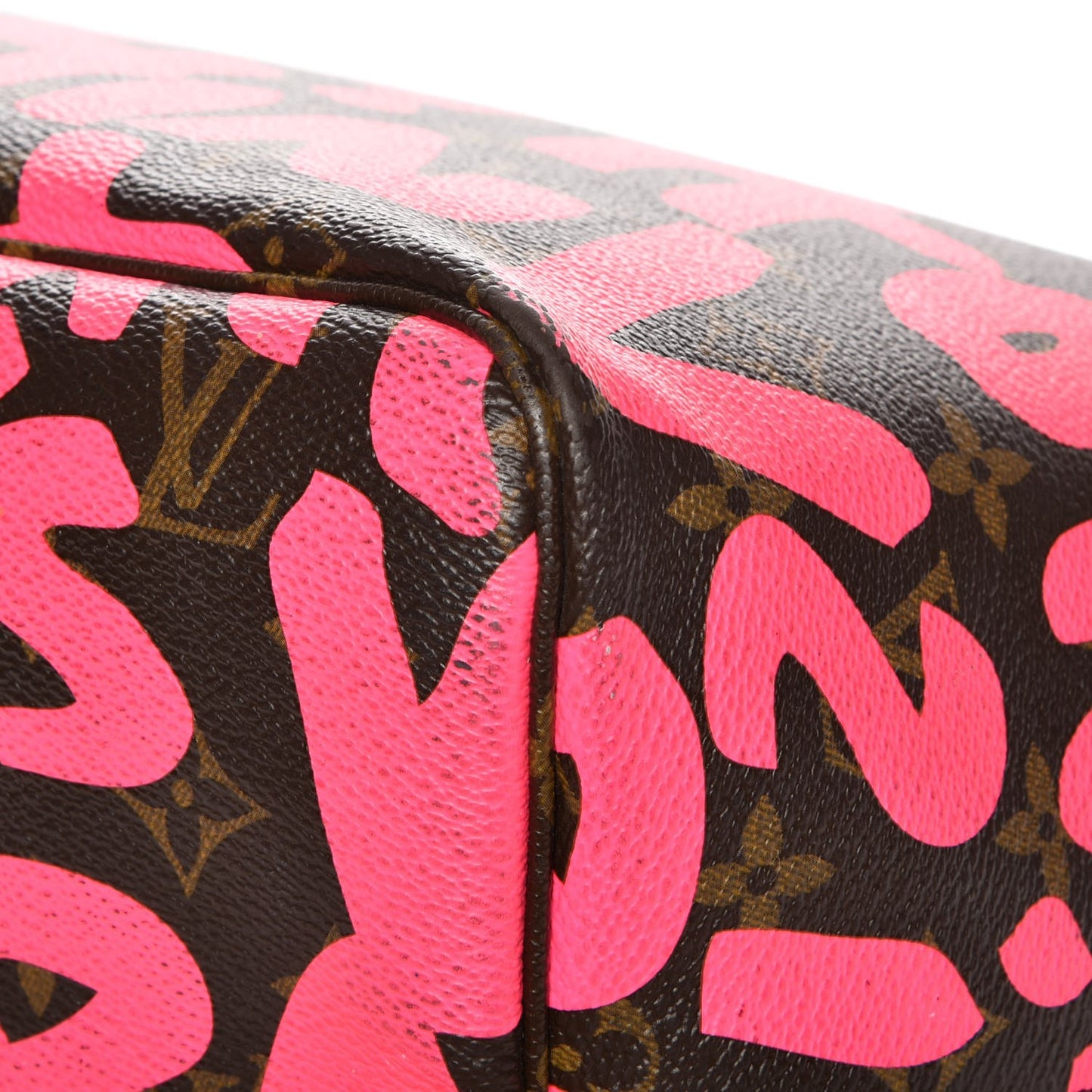 Monogram Graffiti Neverfull GM Fuchsia