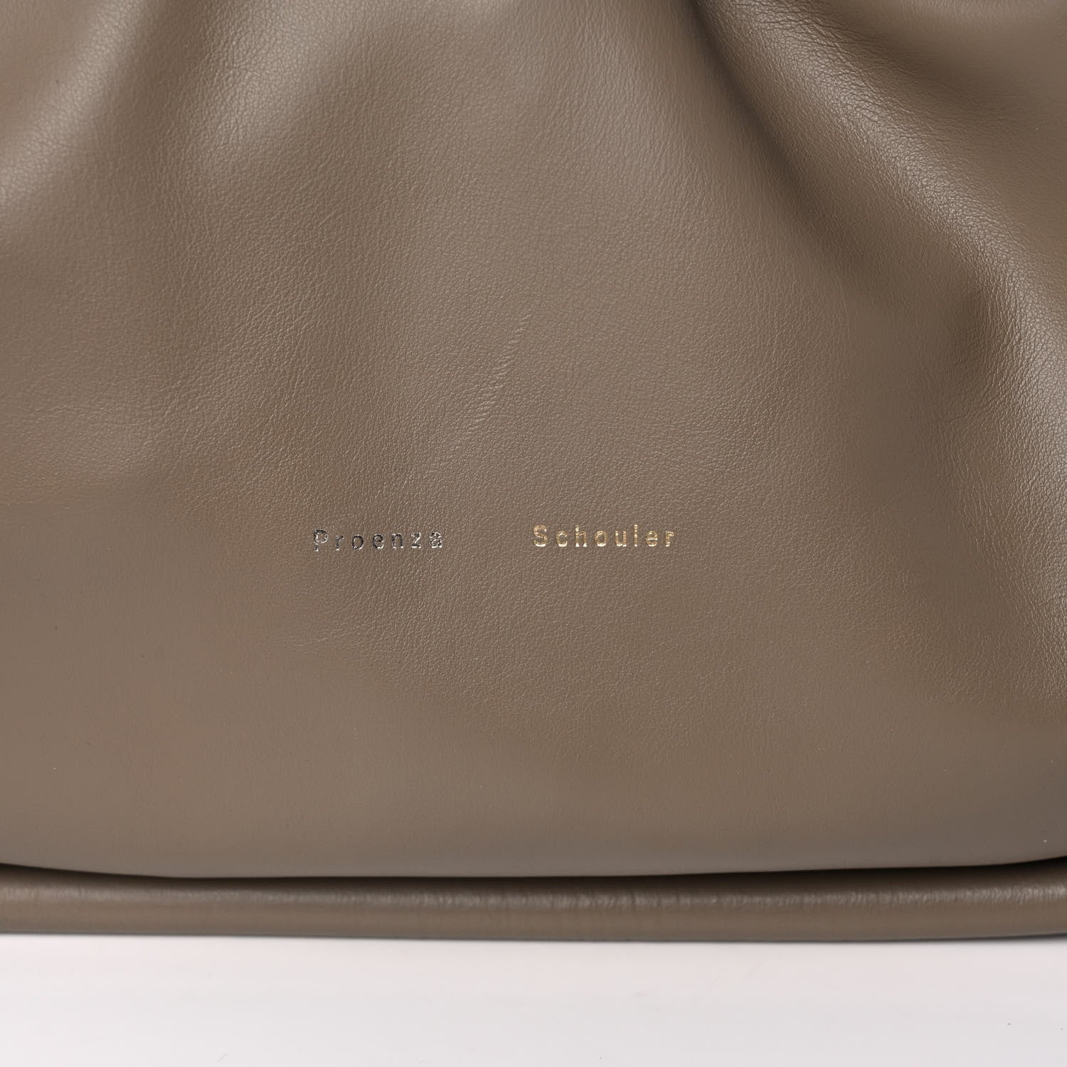 Proenza Schouler Calfskin XL Ruched Tote Light Taupe 7 of 12