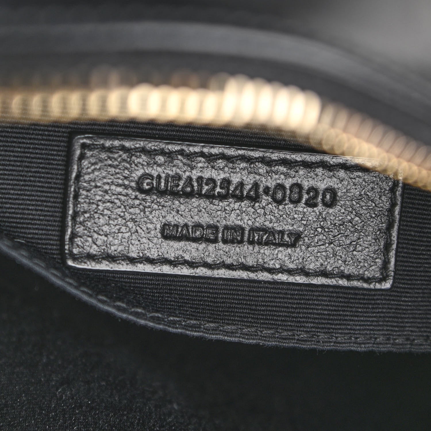 Saint Laurent Calfskin Matelasse Monogram Lou Camera Bag Black 7 of 11