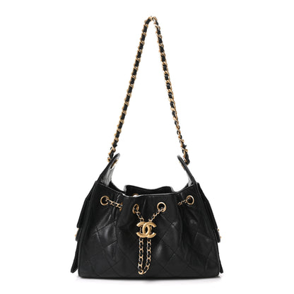 Chanel Caviar Quilted Mini Chanel 25 Handbag Black 1 of 9