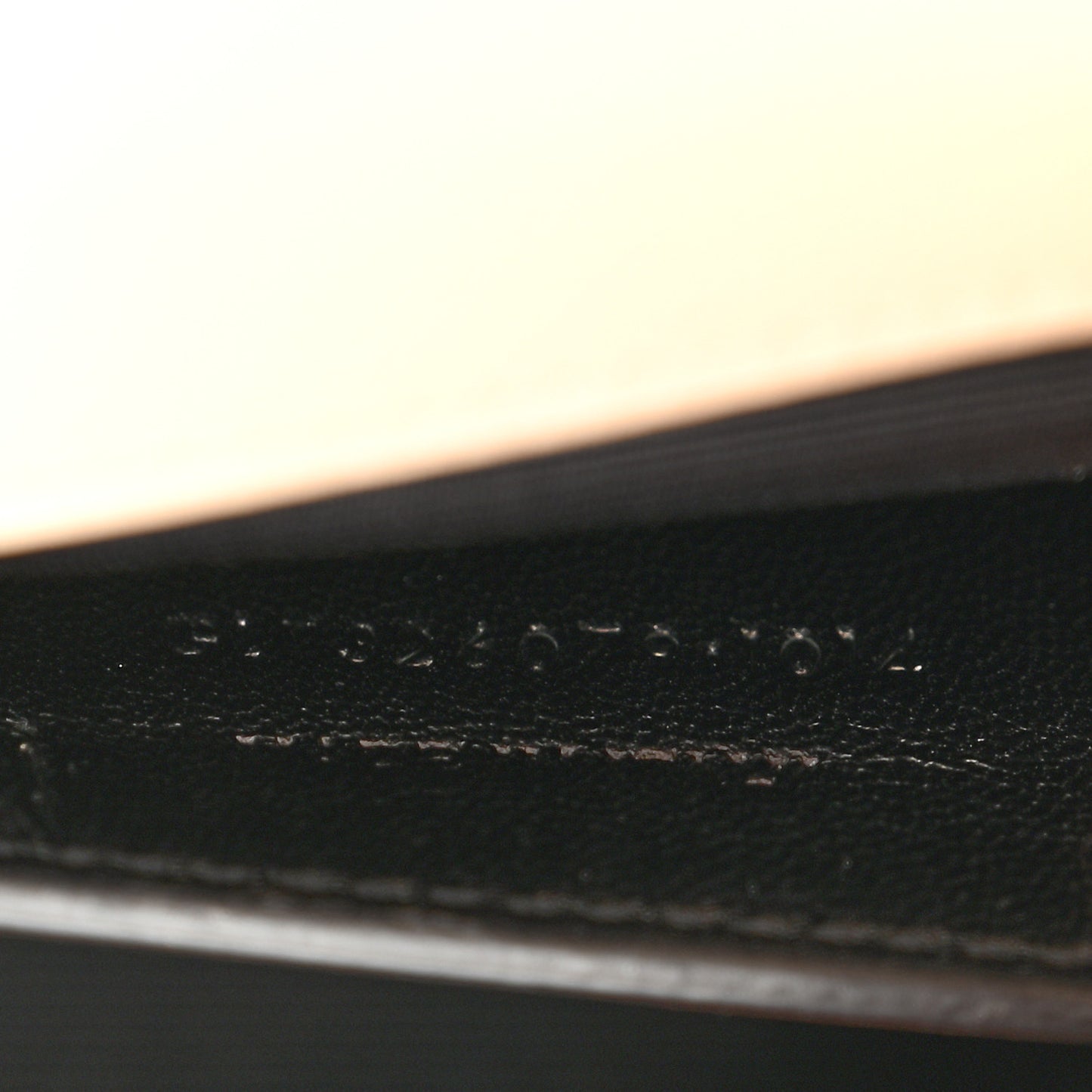 Grain De Poudre Classic Monogram Cassandre Clutch Nude Powder