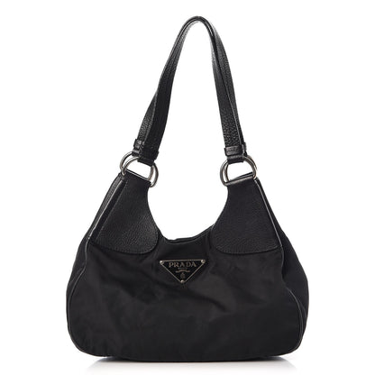 Prada Tessuto Nylon Hamal Small Shoulder Bag Black 1 of 9