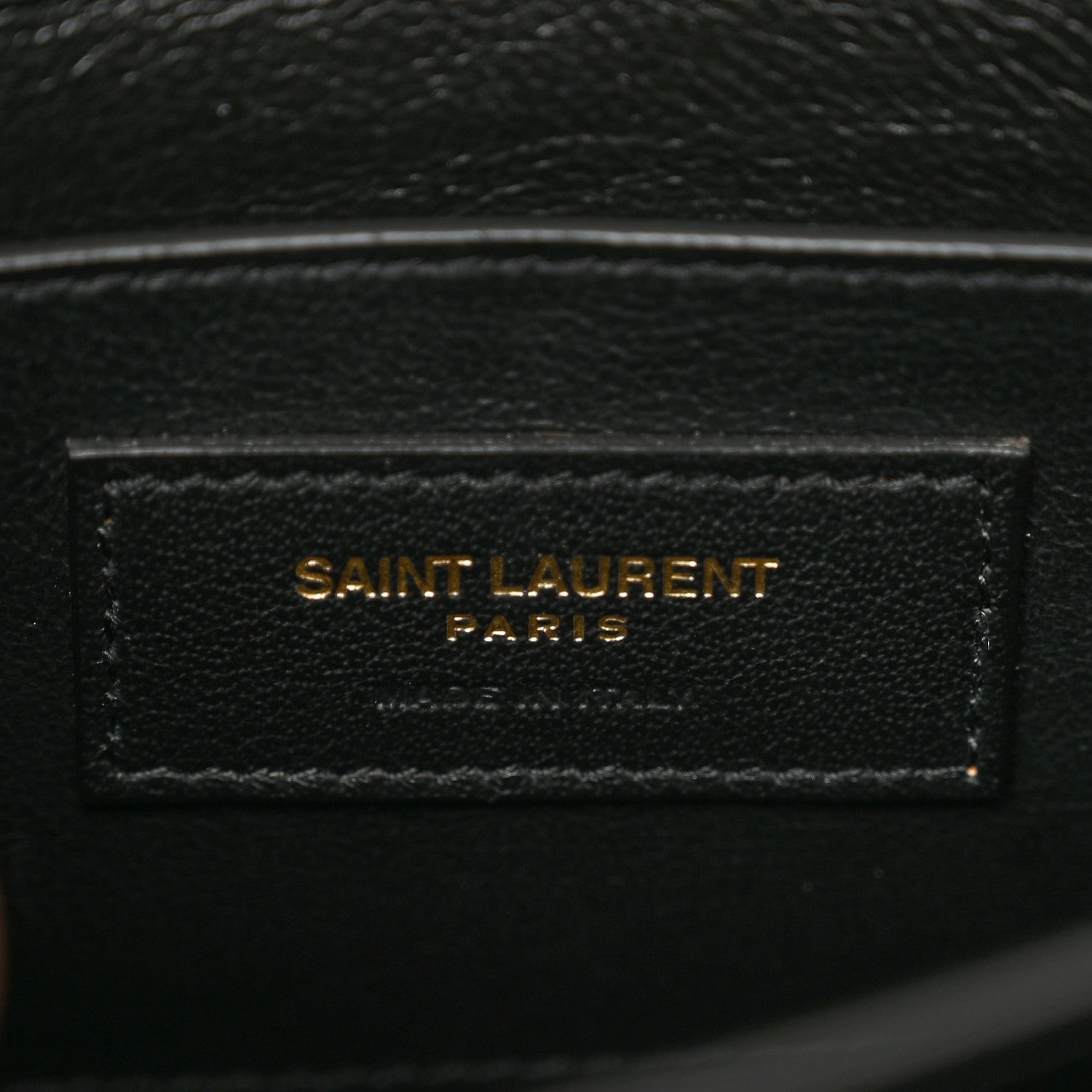 Saint Laurent Grain de Poudre Mini Classic Monogram Cassandra Top Handle Black 6 of 9