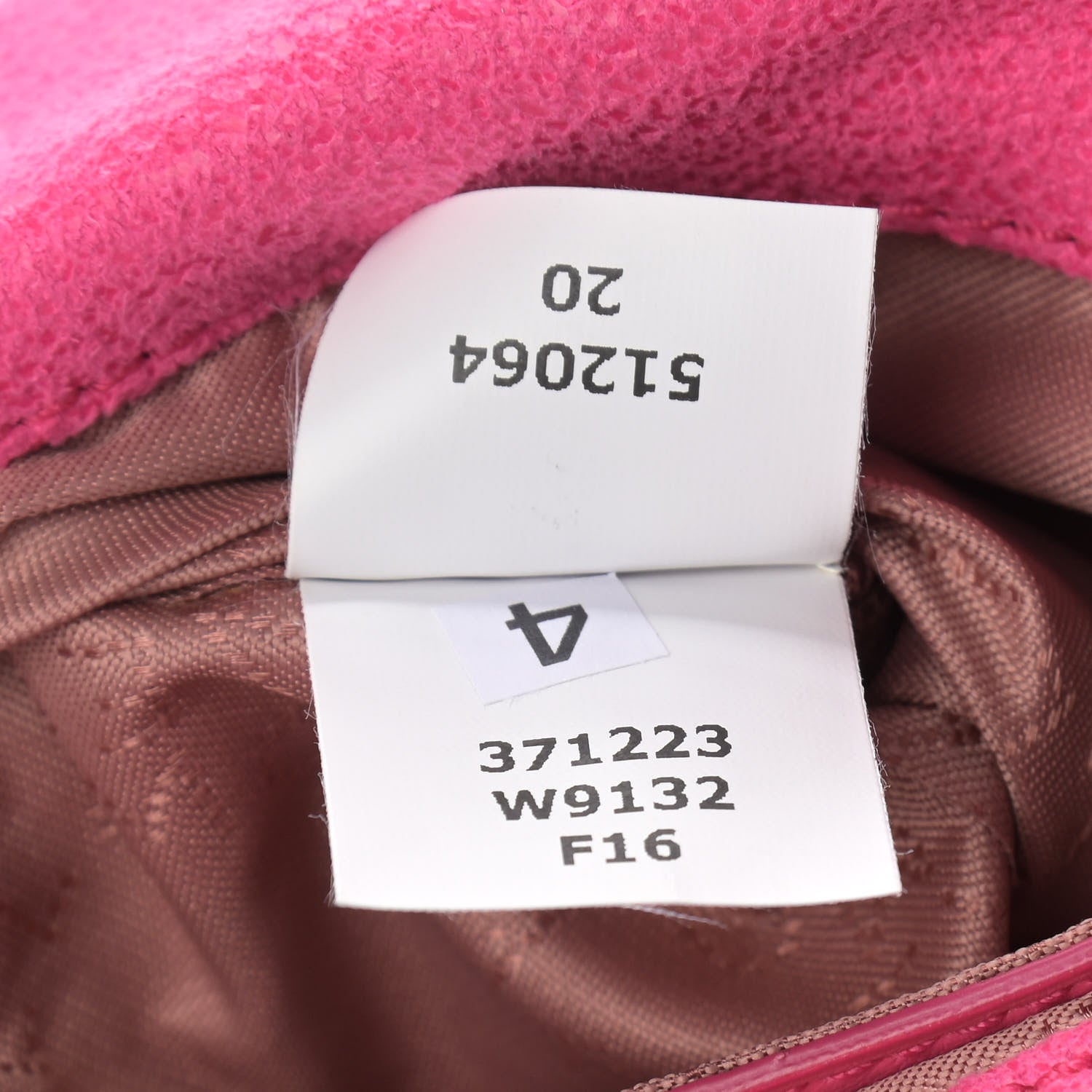 Stella McCartney Shaggy Deer Mini Falabella Fold Over Tote Hot Pink 7 of 9