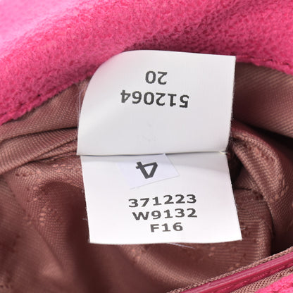 Stella McCartney Shaggy Deer Mini Falabella Fold Over Tote Hot Pink 7 of 9