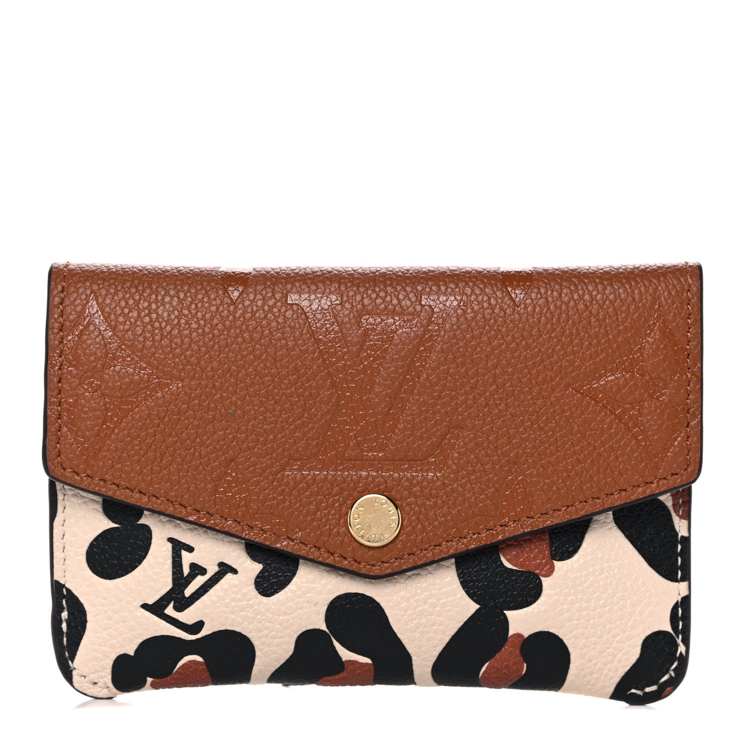 Louis Vuitton Empreinte Monogram Giant Wild At Heart Key Pouch Caramel 1 of 10