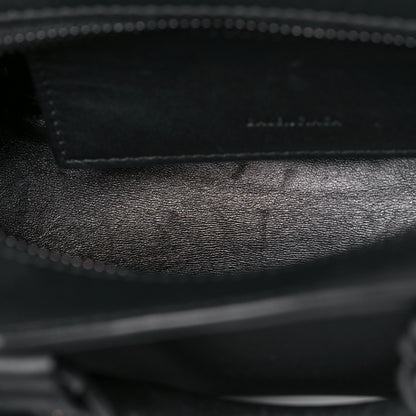 Balenciaga Smooth Calfskin Neo Classic Black Hardware Nano City Crossbody Black 17 of 17