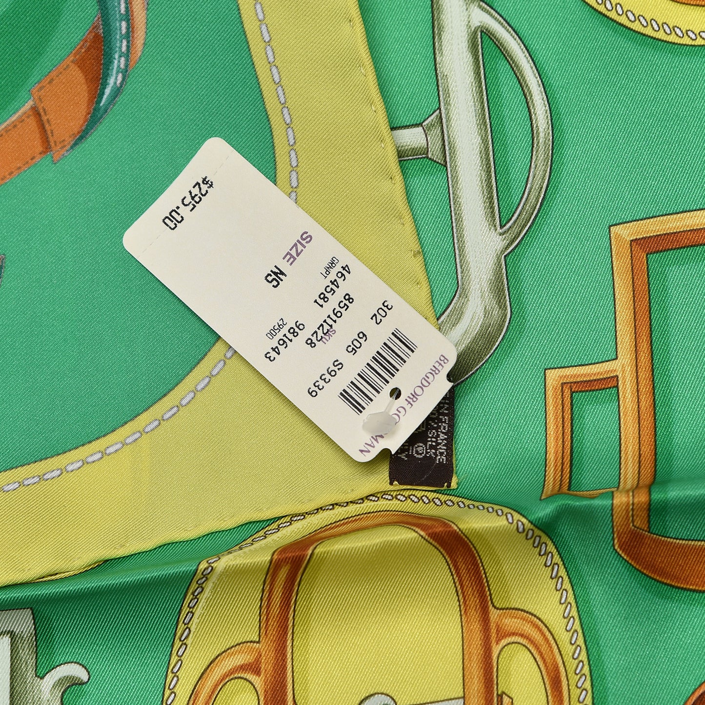 Silk Bouclerie D'Attelage Scarf 70