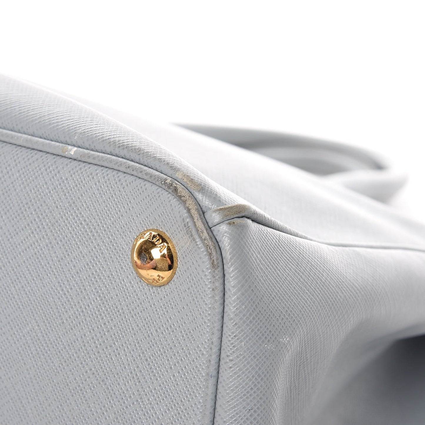Saffiano Lux Large Galleria Double Zip Tote Lago