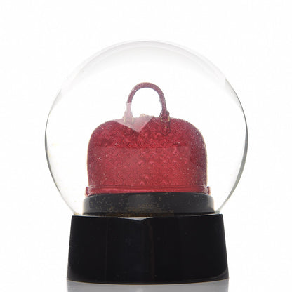 Louis Vuitton Alma Snow Globe Boule A Neige Rouge 2 of 5
