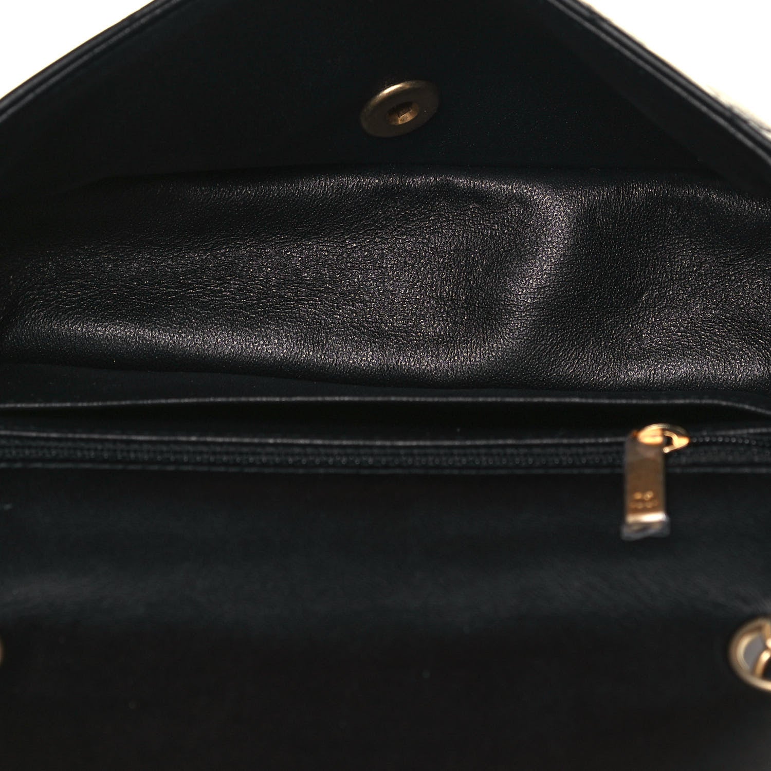 Chanel Lambskin Quilted Mini Rectangular Flap Black 5 of 11