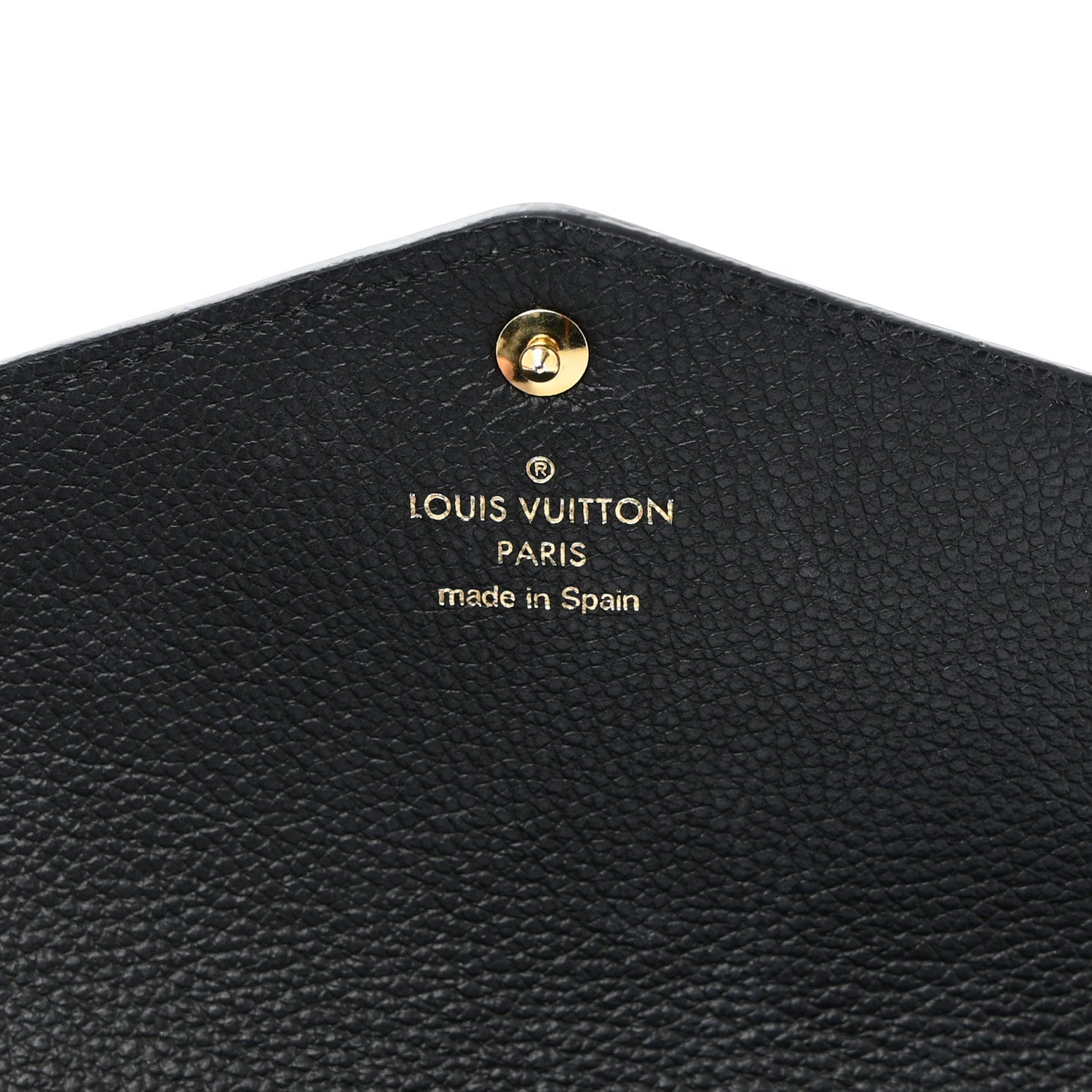 Louis Vuitton Empreinte Sarah Wallet NM Black 6 of 11