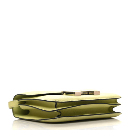 Hermes Chevre Mysore Constance 18 Jaune Bourgeon 4 of 13