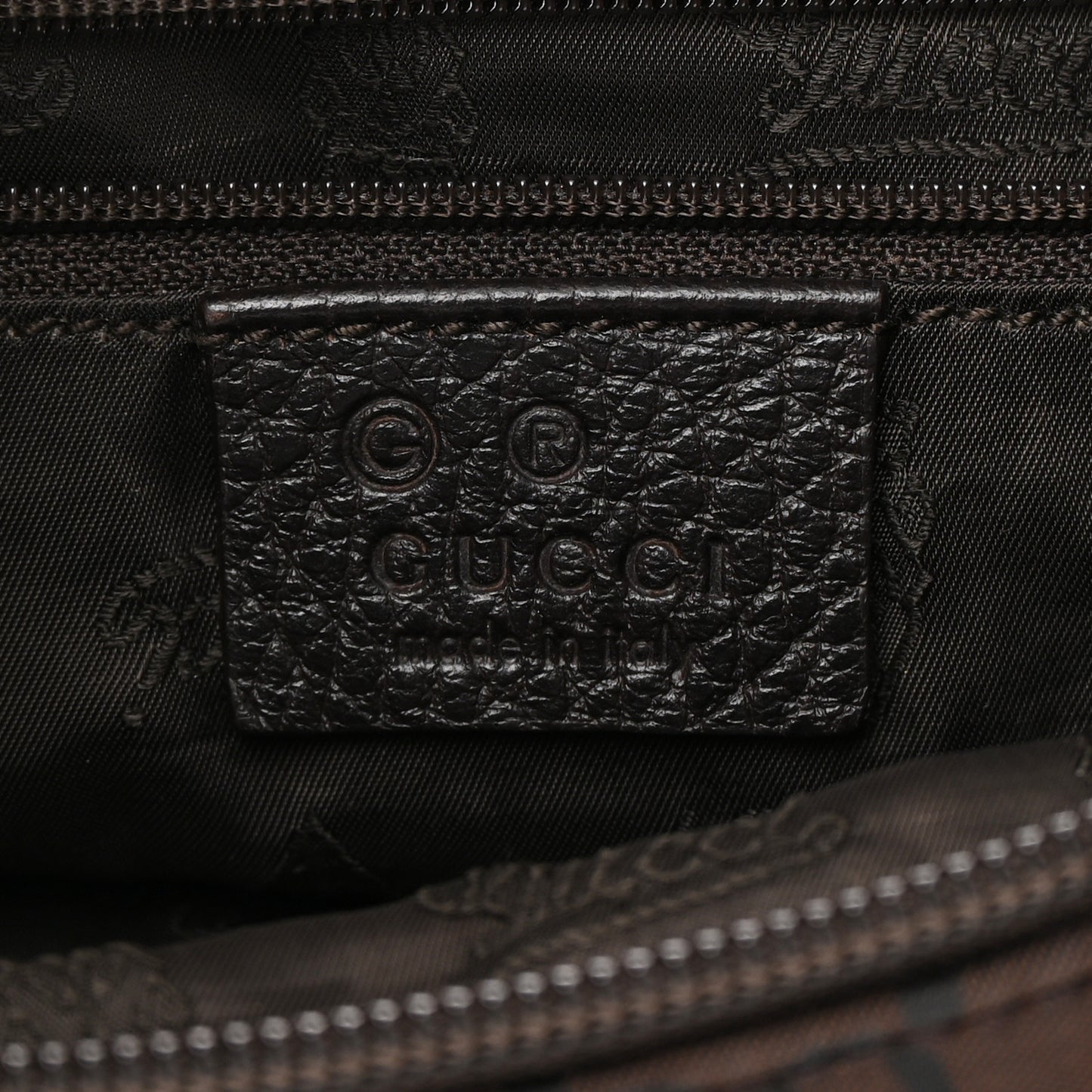 Canvas GG Reins Hobo Brown Black
