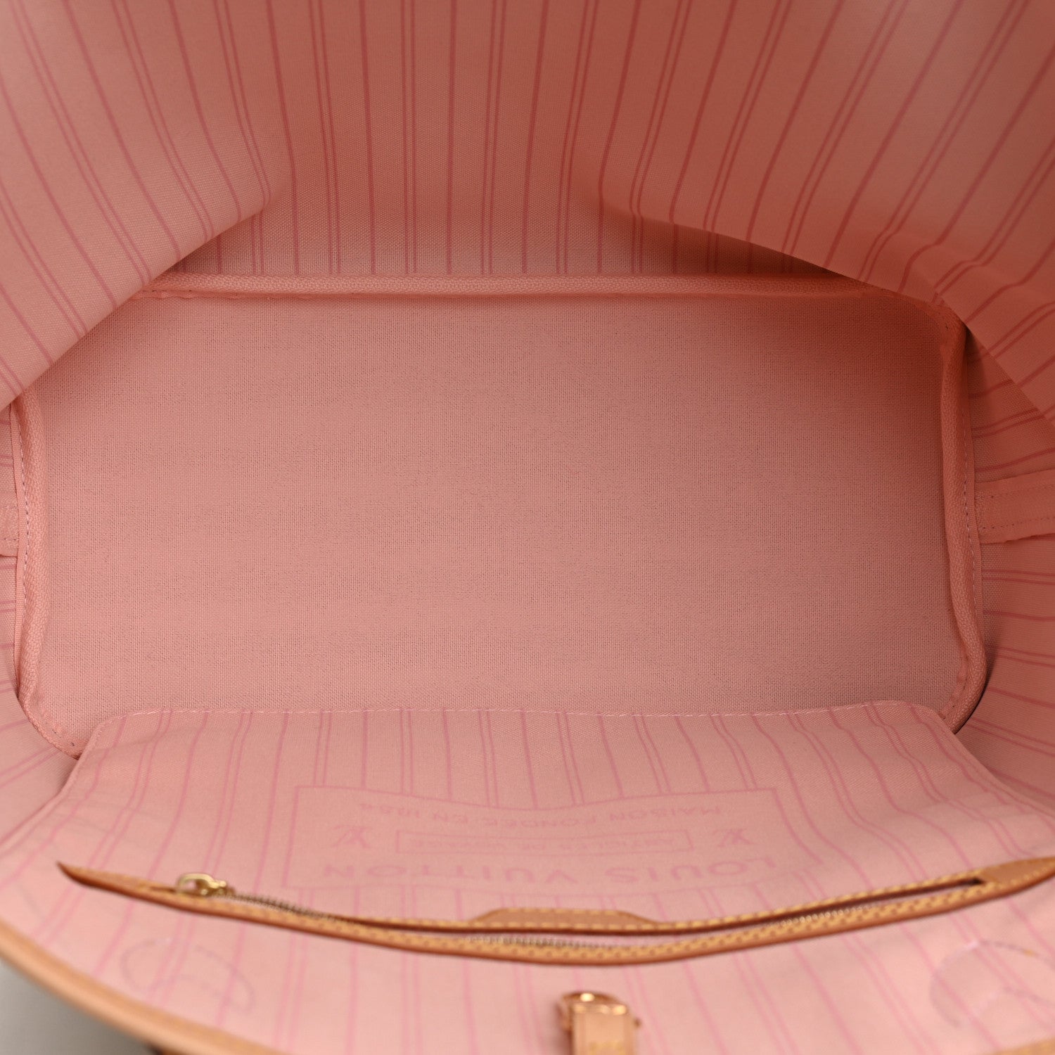 Louis Vuitton Damier Azur Neo Neverfull MM Rose Ballerine 8 of 17