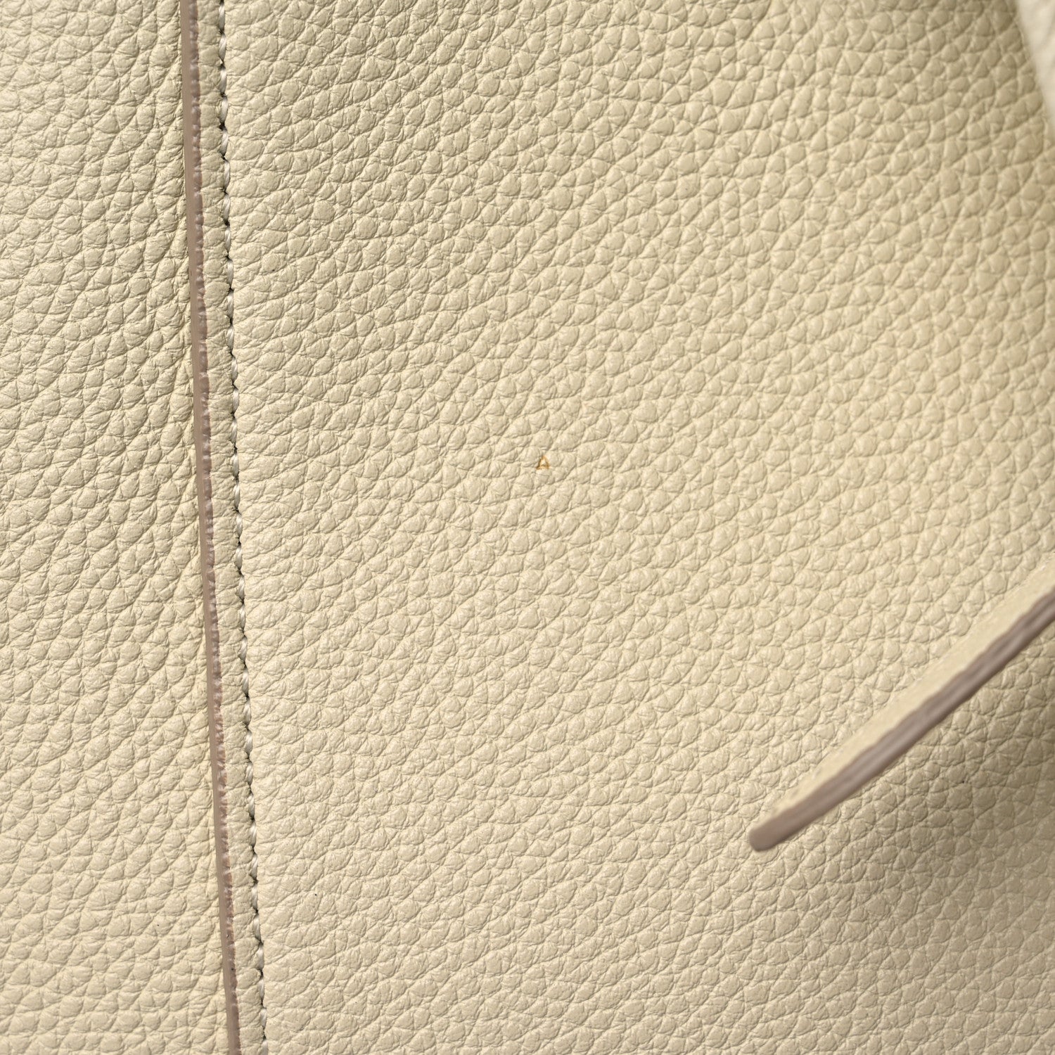 Celine Soft Grained Calfskin Small Belt Cabas Phantom Chalk 15 of 16