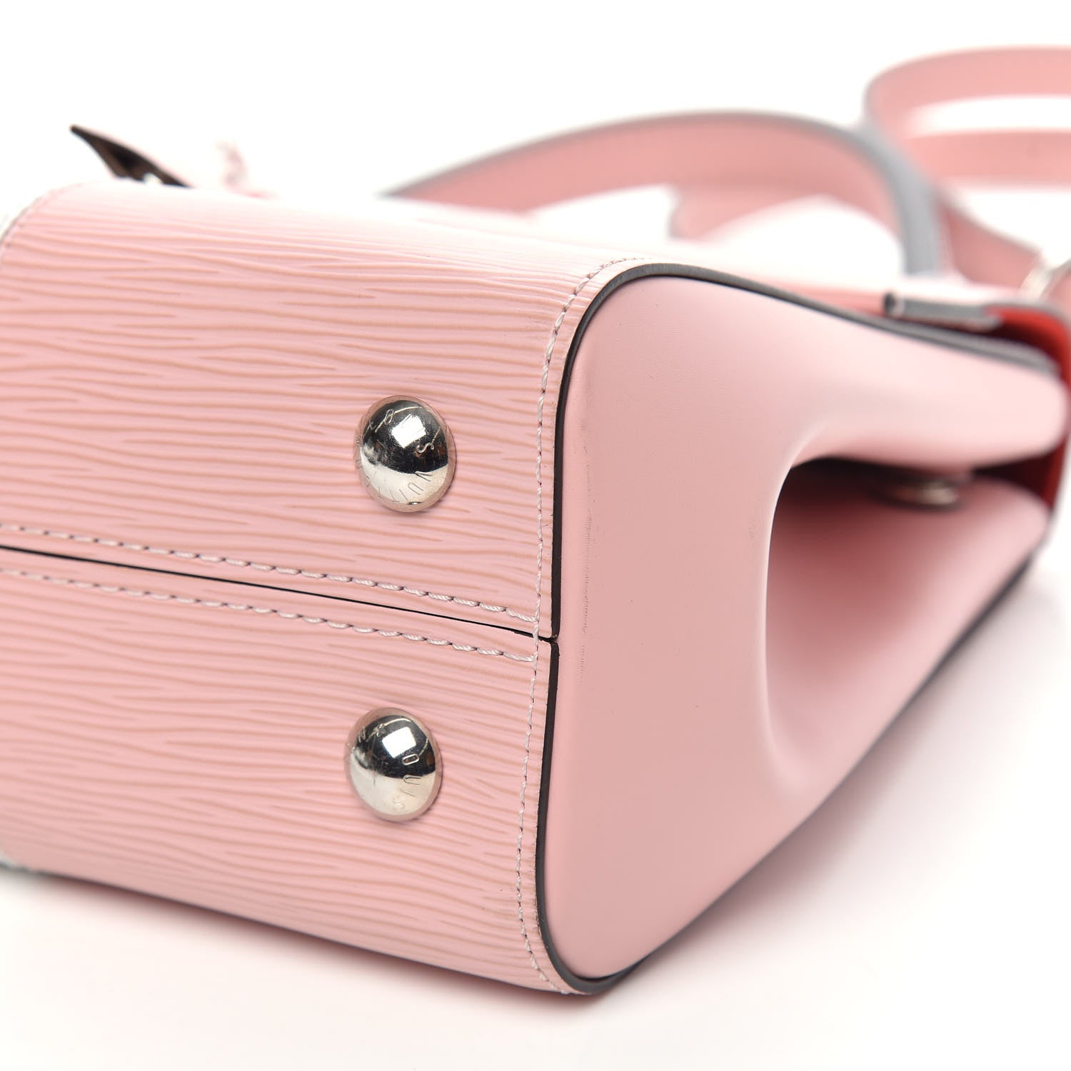 Louis Vuitton Epi Cluny MM Rose Ballerine Stripe 9 of 13