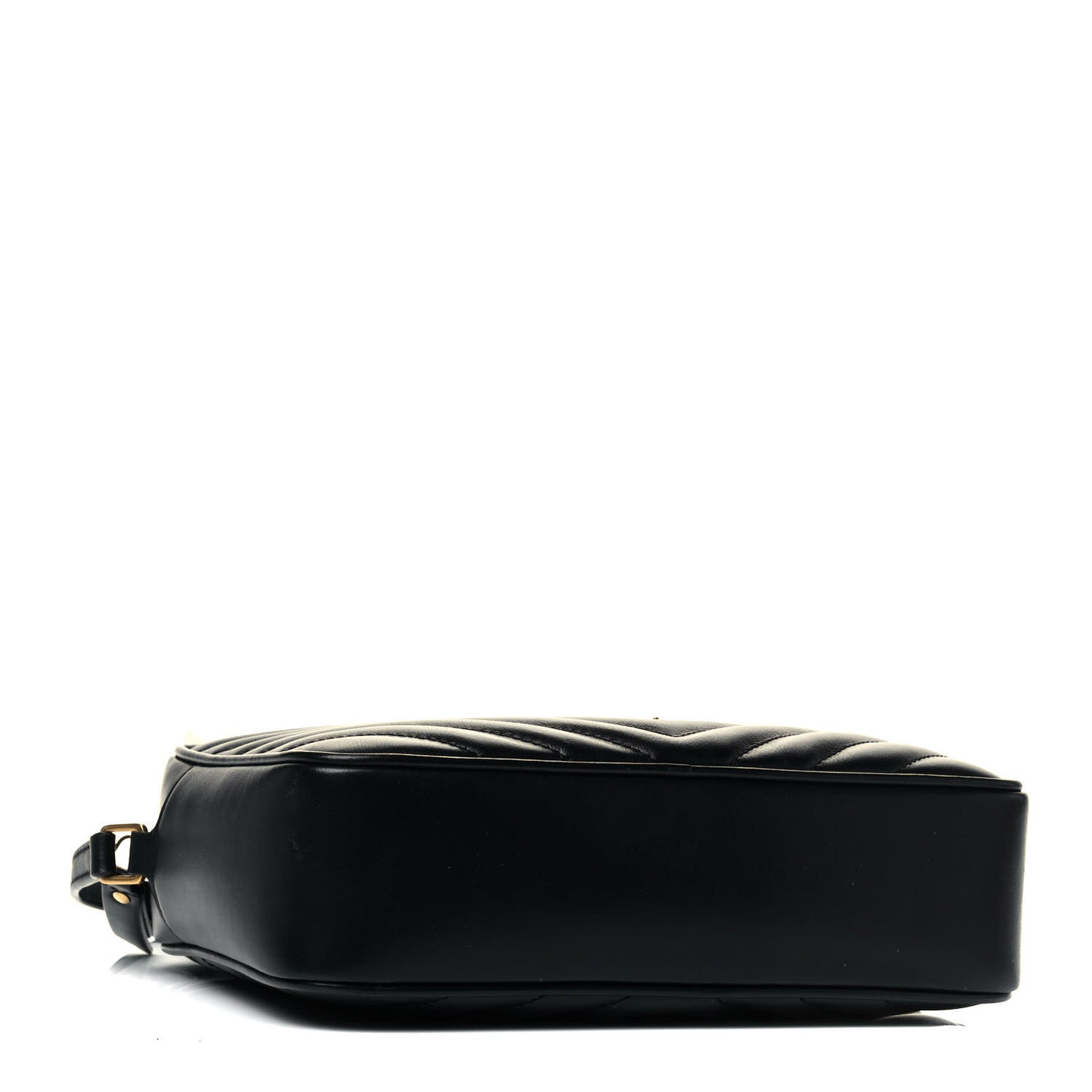 Calfskin Matelasse Monogram Lou Camera Bag Black