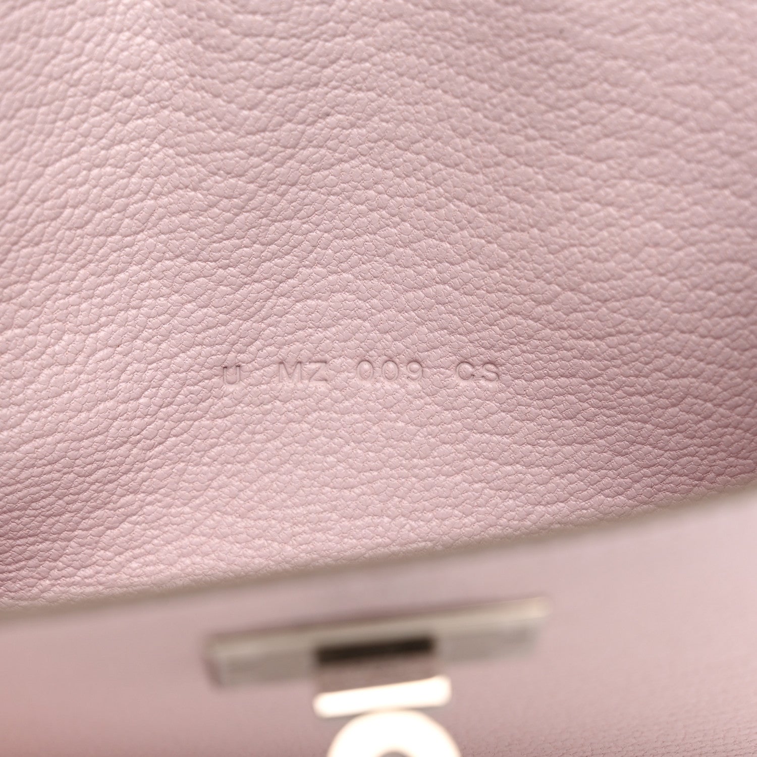 Hermes Chevre Mysore Kelly Pocket Compact Wallet Mauve Pale 6 of 8