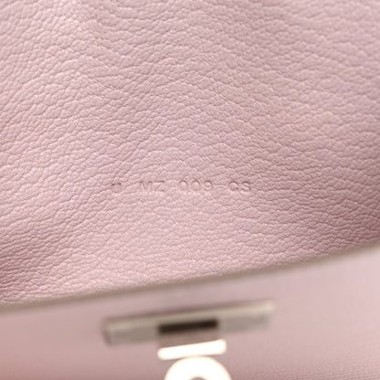 Hermes Chevre Mysore Kelly Pocket Compact Wallet Mauve Pale 6 of 8