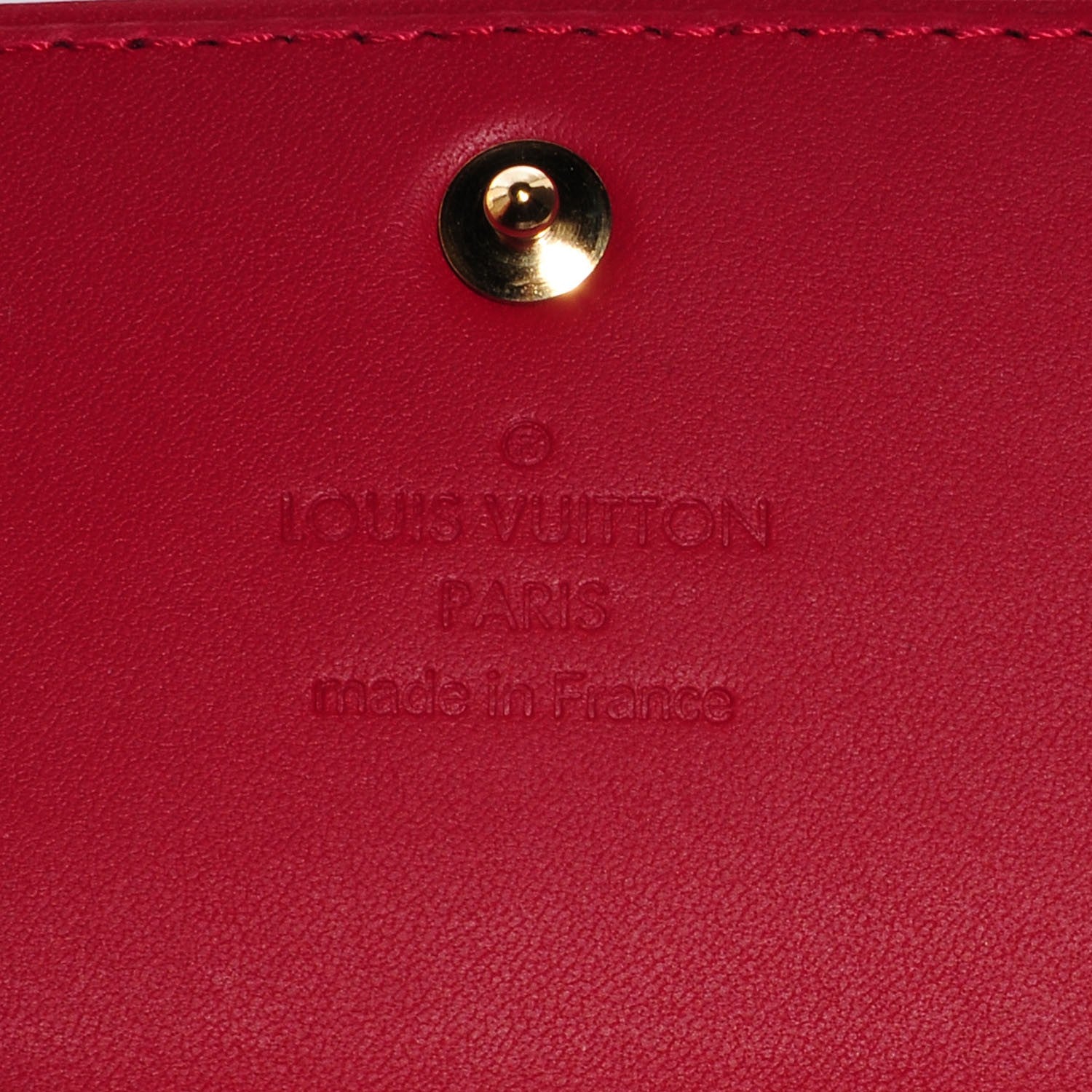 Louis Vuitton Vernis Sarah Wallet Pomme D'Amour 6 of 8