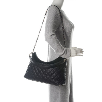 Chanel Caviar Quilted French Riviera Hobo Black 2 of 7