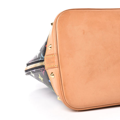 Louis Vuitton Monogram Multicolor Alma Black 8 of 13