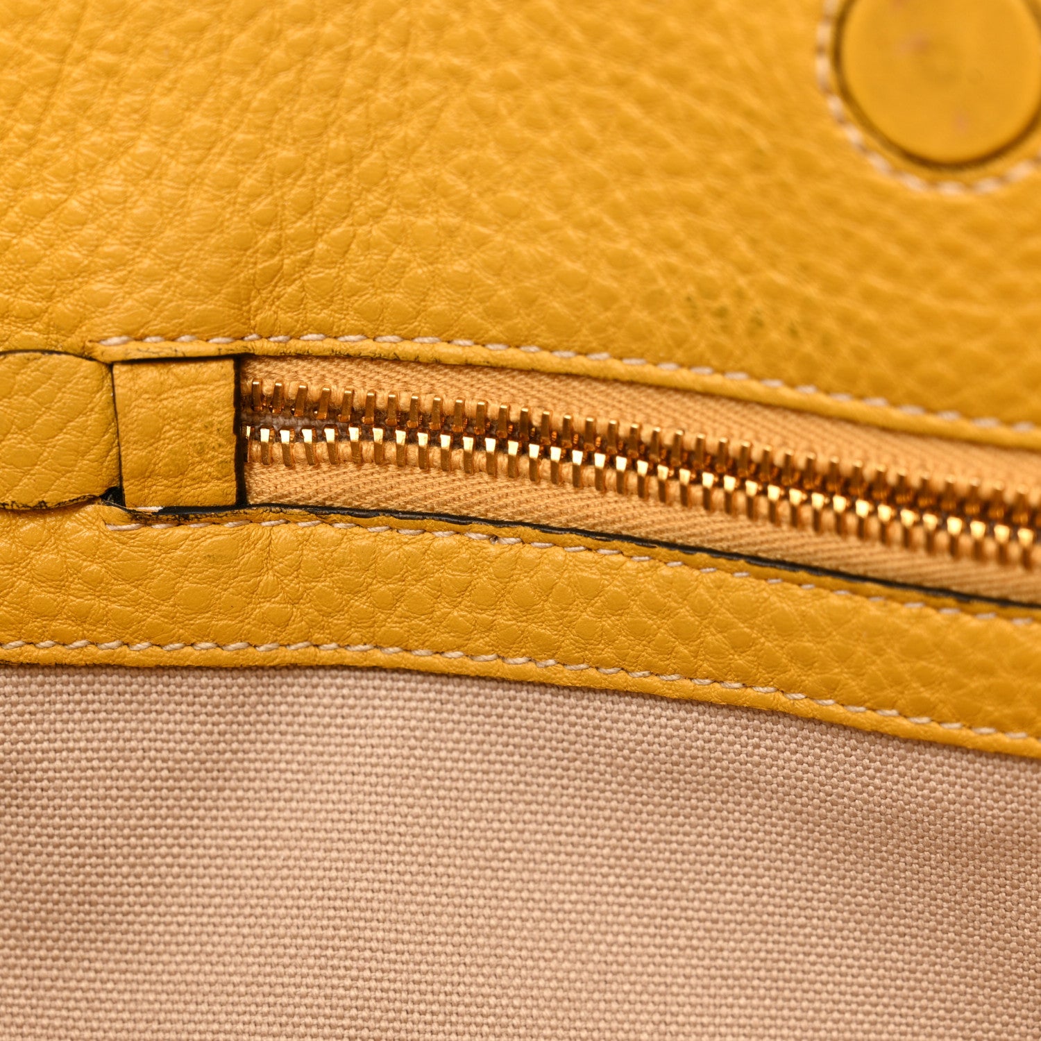 Prada Vitello Daino Tote Mimosa 11 of 19