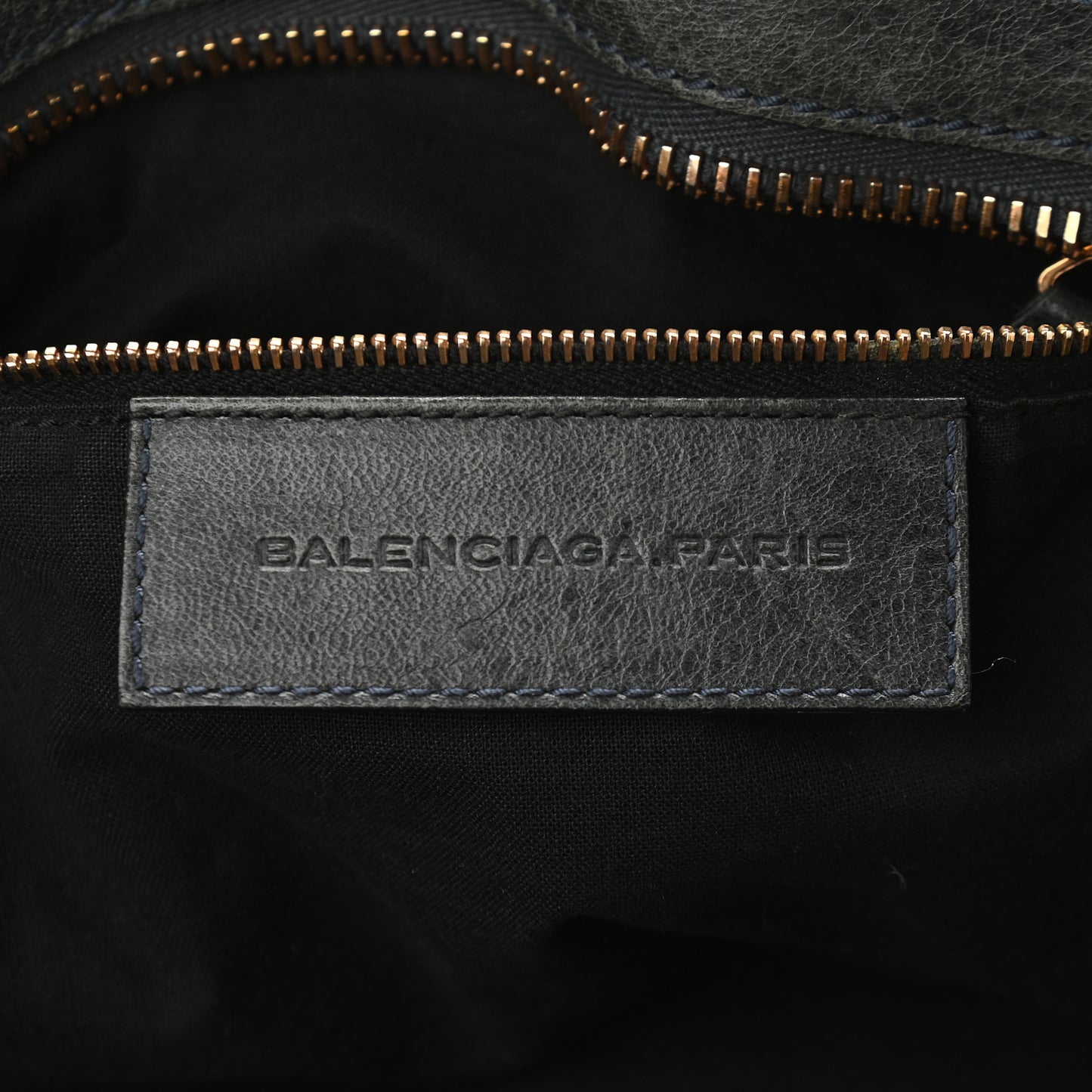 Agneau Giant 21 Rose Gold Hardware Part Time Anthracite