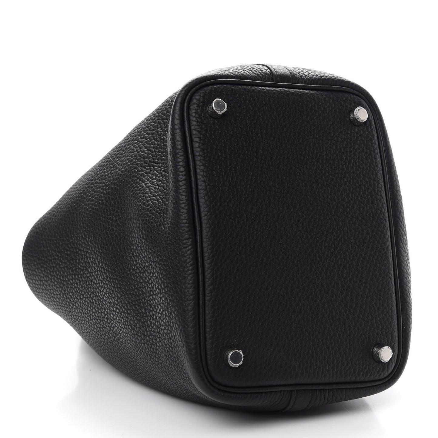 Taurillon Clemence Picotin Lock 18 PM Black