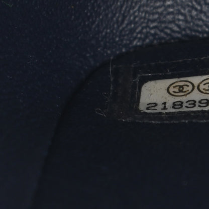 Chanel Caviar Quilted Mini Square Flap Navy 7 of 9