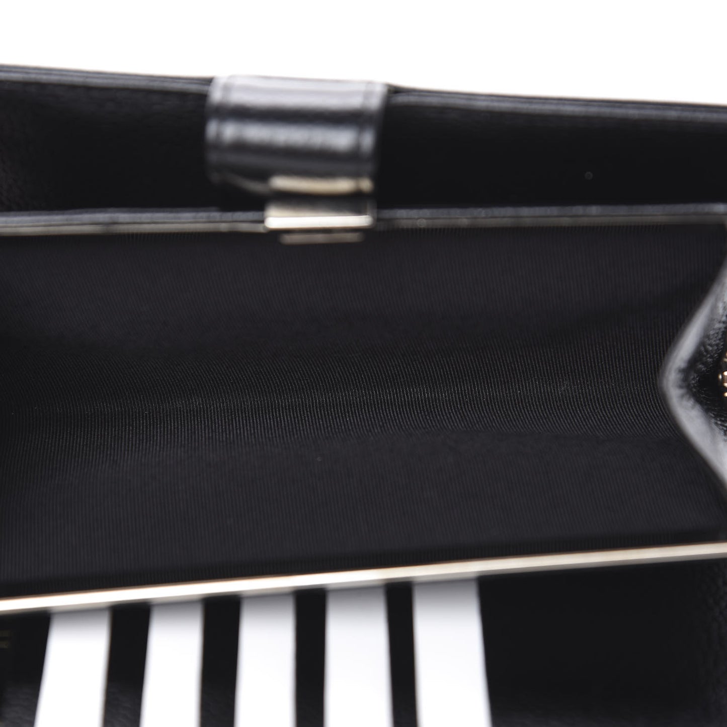 Caviar Timeless CC French Wallet Black