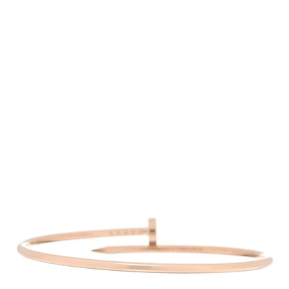 Cartier 18K Pink Gold Small Juste Un Clou Bracelet 18 2 of 4