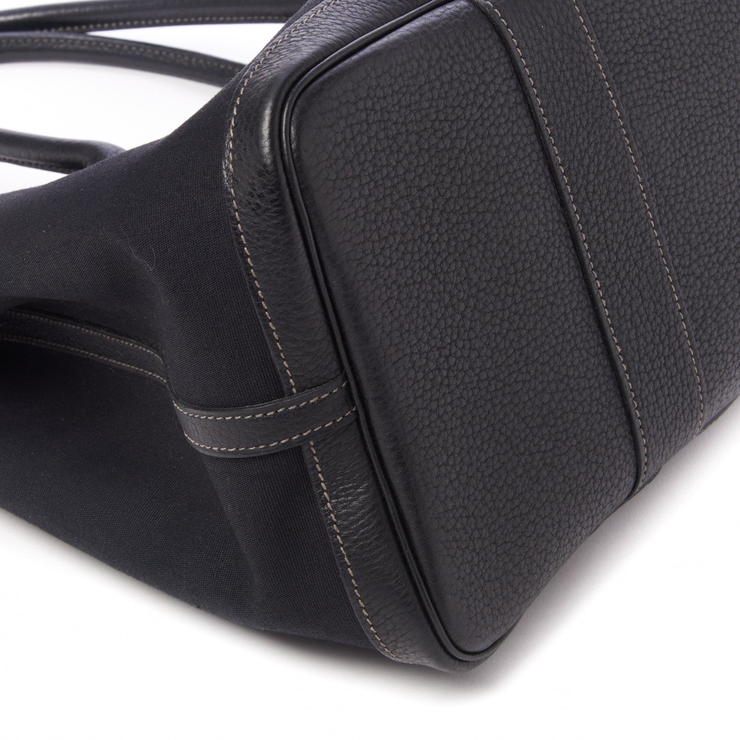 Hermes Toile Negonda Garden Party Tote 36 MM Black 6 of 8