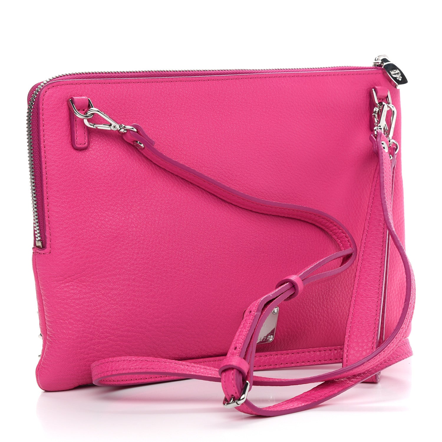 MCM Crystal Studded Crossbody Pink 3 of 11