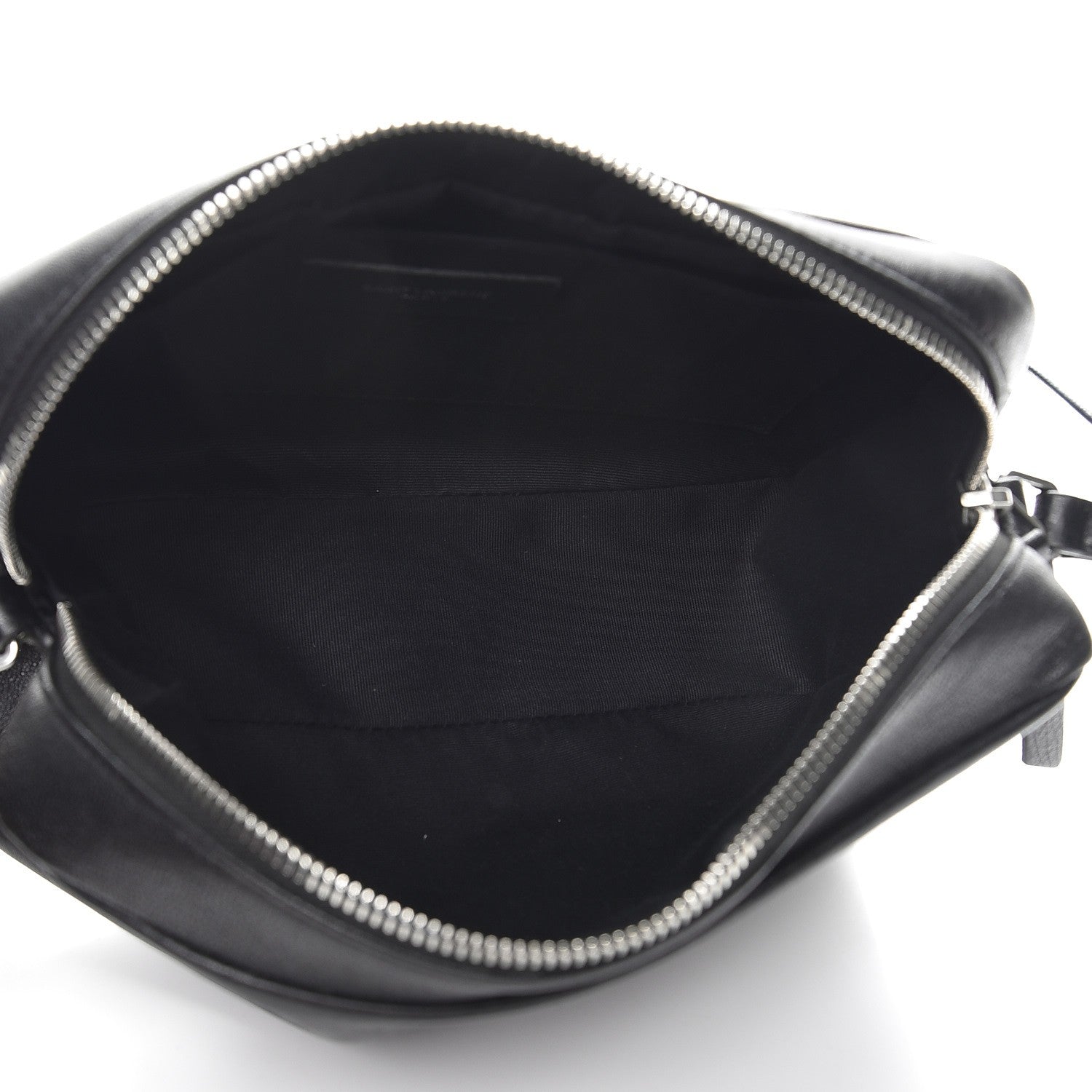 Saint Laurent Lambskin Monogram Small Lou Camera Bag Black 5 of 17