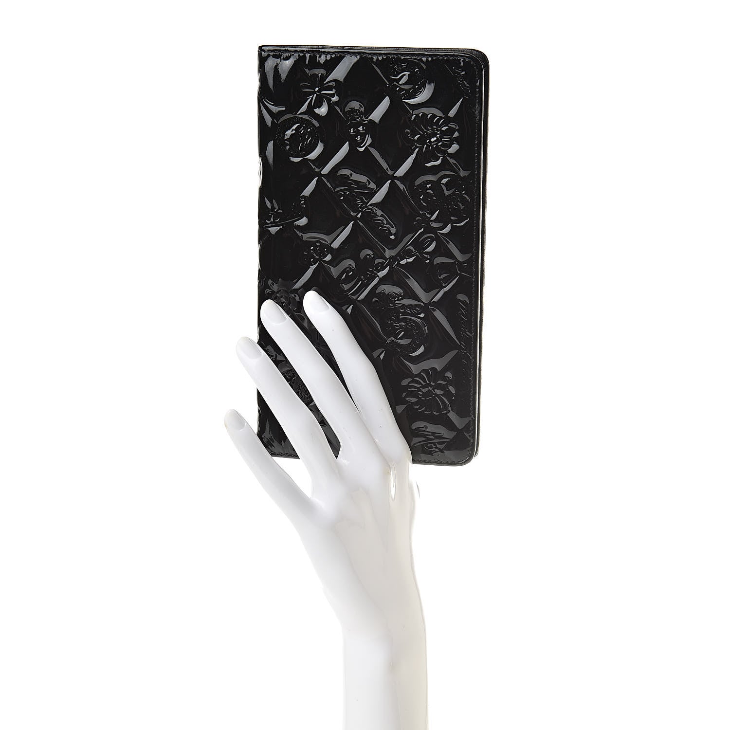 Chanel Patent Calfskin Lucky Symbols Agenda Cover Black 2 of 10
