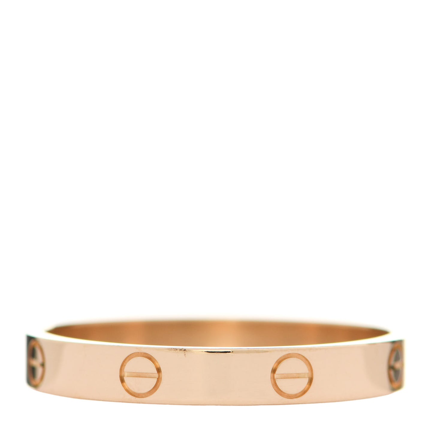 18K Yellow Gold 3.5mm LOVE Wedding Band Ring 71 13.5