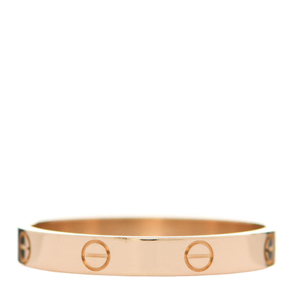 Cartier 18K Yellow Gold 3.5mm LOVE Wedding Band Ring 71 13.5 3 of 6